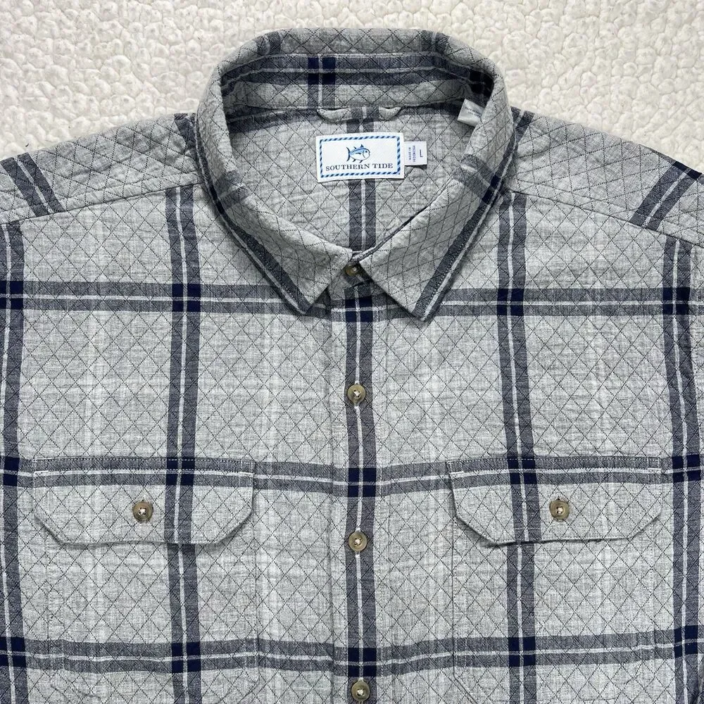 Southern Tide Men’s Button Down Shirt Large Coastal Prep Heritage Outdoor‎ Style